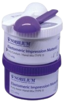Purple dental impression putty kit